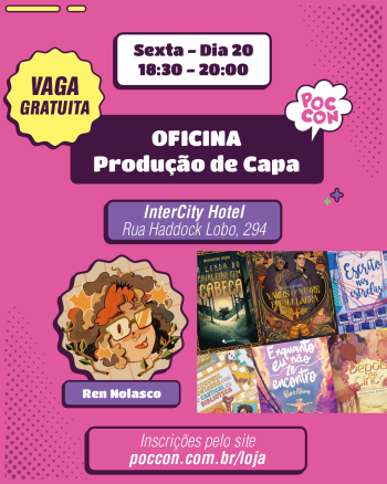 VAGA GRATUITA: Oficina Produção de Capa