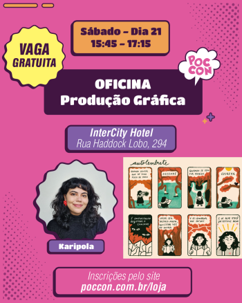 VAGA GRATUITA: Oficina Produção Gráfica