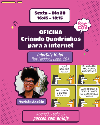 OFICINA: Criando Quadrinhos para a Internet