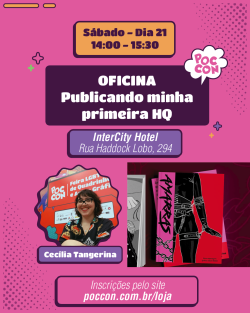 OFICINA: Publicando minha primeira HQ